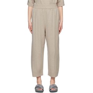 Cordera Beige Cashmere Knit Pants  - Oatmeal - Size: UNI - female