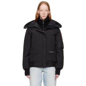 Canada Goose Black Chilliwack Bomber Down Jacket  - 61 Black - Size: Extra Small - female