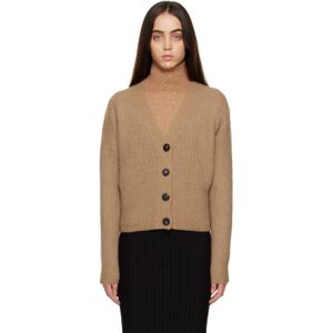 Hugo Boss Tan Sorelletya Cardigan  - 267 Medium Beige - Size: 2X-Large - female