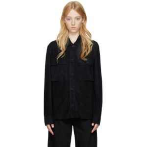 ZEGNA Black Buttoned Jacket  - 001 Black - Size: IT 44 - female