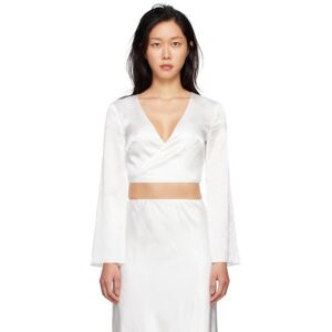 THIRD FORM SSENSE Exclusive White Crush Blouse  - White - Size: Small - female