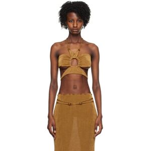 TYRELL SSENSE Exclusive Brown Tank Top  - Henna Brown - Size: Extra Small - female