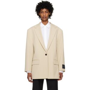 Hugo Boss Beige Longline Blazer  - 265 Medium Beige - Size: FR 36 - female