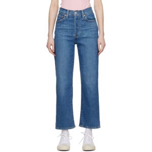 Levi's Ribcage Jeans  - Summer Slide - Size: WAIST US 24 - female