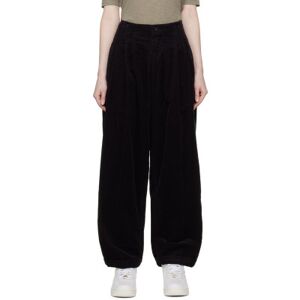 YMC Black Keaton Trousers  - 01-Black - Size: Large - female