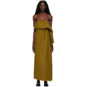 The Row Green Arachne Maxi Dress  - GRN Green - Size: US 0 - female