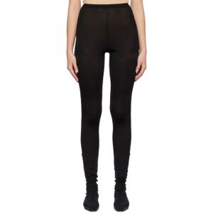 The Row Black Leggings  - Black - Size: Small - female