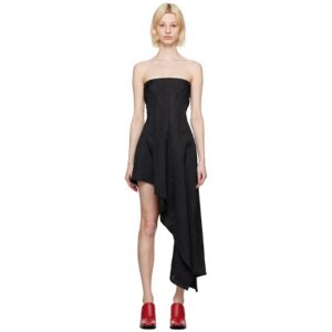 Stella McCartney Black Bandeau Midi Dress  - 1000 Black - Size: IT 38 - female