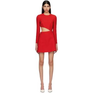 Valentino Red Cutout Minidress  - 157 Rosso - Size: IT 44 - female