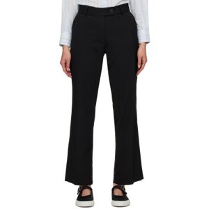 Ernest W. Baker Black Button Trousers  - Black - Size: Extra Small - female