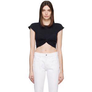 Isabel Marant Black Zineae T-Shirt  - 01BK Black - Size: Extra Small - female