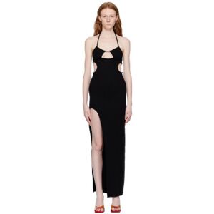 Off-White Black Cutout Maxi Dress  - Black - Size: IT 38 - female