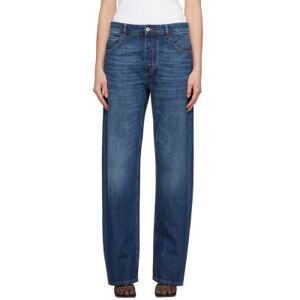 Bottega Veneta Blue Boyfriend Fit Jeans  - 4715 Mid Blue - Size: IT 34 - female