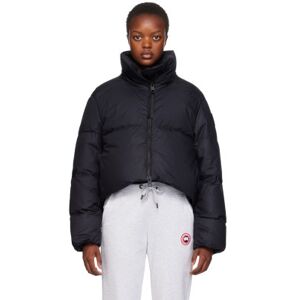 Canada Goose Black Quilted Down Jacket  - 61 Black - Size: Extra Small - female