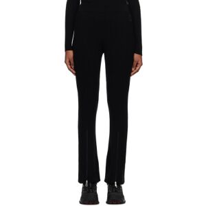 Moncler Black Patch Trousers  - 999 Black - Size: Extra Small - female