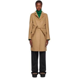 Max Mara Tan Bingo Coat  - 001 Camel - Size: IT 40 - female