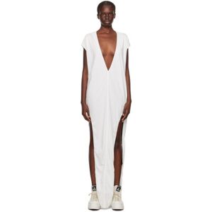 Rick Owens DRKSHDW Off-White Arrowhead Maxi Dress  - 11 Milk - Size: Large - female
