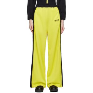 Moncler Genius Moncler x adidas Originals Yellow Lounge Pants  - F91 Yellow - Size: Extra Small - female