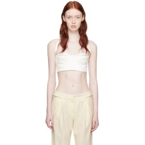 Anna October Off-White Liv Top  - Ivory - Size: Extra Small - female