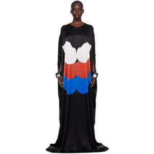 Rick Owens SSENSE Exclusive Black KEMBRA PFAHLER Edition Babel Maxi Dress  - 9100 Black As Sample - Size: IT 40 - female