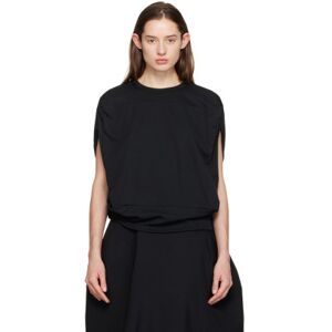 Comme des Garçons Black Paneled T-Shirt  - 1 Black - Size: Extra Small - female