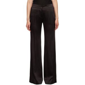 Givenchy Brown Flared Trousers  - 201 Dark Brown - Size: FR 38 - female