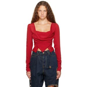 Vivienne Westwood Red Sunday Blouse  - H409 Red - Size: IT 38 - female