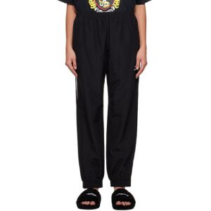 Balenciaga Black 3B Sports Icon Track Pants  - 1000 Black - Size: Large - female