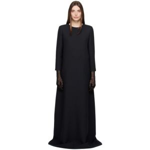 The Row Black Stefos Maxi Dress  - Black - Size: US 0 - female