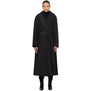 The Row Black Francine Coat  - Black - Size: Extra Small - female