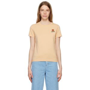 Beige Kenzo Paris Boke Flower T-Shirt  - Camel - Size: Extra Small - female