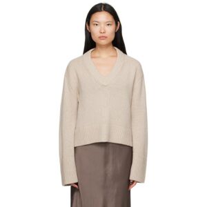 LISA YANG Beige 'The Aletta' Sweater  - SA Sand - Size: 1 - female