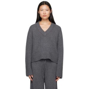 LISA YANG Gray 'The Aletta' Sweater  - GR Graphite - Size: 2 - female