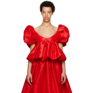 Kika Vargas SSENSE Exclusive Red Chiara Blouse  - Red - Size: Extra Small - female