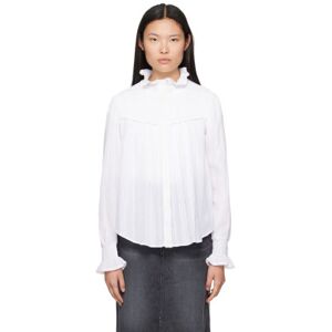 Isabel Marant Etoile White Idaline Blouse  - 20Wh White - Size: FR 44 - female