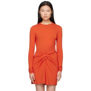 Isabel Marant Etoile Orange Leonio Long Sleeve T-Shirt  - 11Or Orange - Size: FR 34 - female