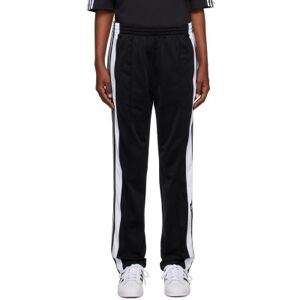 adidas Originals Black Adibreak Lounge Pants  - BLACK - Size: Small - female