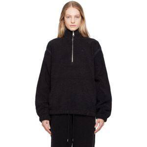 adidas Originals Black Premium Essentials Sweater  - BLACK - Size: Extra Small - female