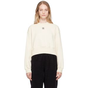 adidas Originals Off-White Adicolor Essentials Sweater  - WONDER WHITE - Size: Extra Large - female