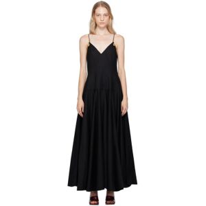 Bottega Veneta Black Metal Drops Maxi Dress  - 1000 Black - Size: IT 38 - female