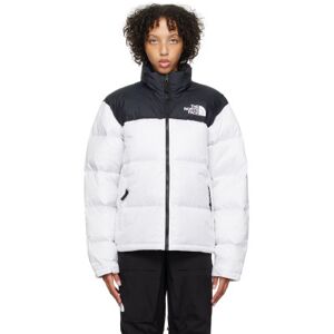 The North Face Black & White 1996 Retro Nuptse Down Jacket  - LA9 TNF White/TNF Bl - Size: Extra Small - female