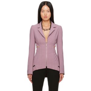Jean Paul Gaultier Purple KNWLS Edition Blazer  - 29 Lilac - Size: FR 36 - female