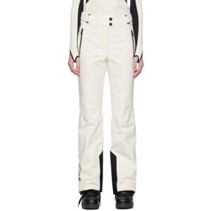 Moncler Grenoble Off-White Gore-Tex Trousers  - 35 WHITE - Size: Large - female
