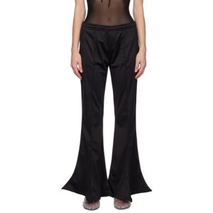 Pro-Ject Y/Project Black Trumpet Trousers  - Black - Size: Extra Small - female