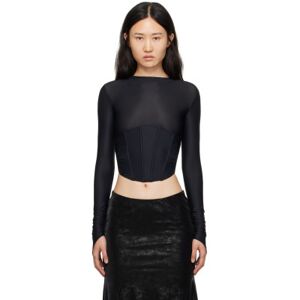 MISBHV Black Pandora Long Sleeve T-Shirt  - BLACK - Size: Small - female