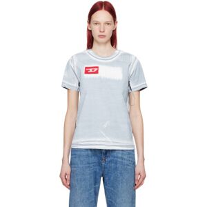 Diesel White T-Regs-N5 T-Shirt  - 100A - Size: Extra Small - female