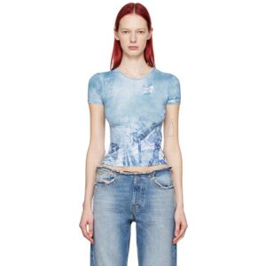 Diesel Blue T-Uncski T-Shirt  - 1 - Size: Extra Small - female