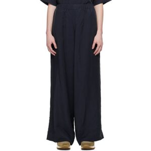 CASEY CASEY Navy Paola Trousers  - Navy - Size: Extra Small - female