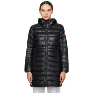 Canada Goose Black Cypress Down Coat  - 61 Black - Size: Extra Small - female