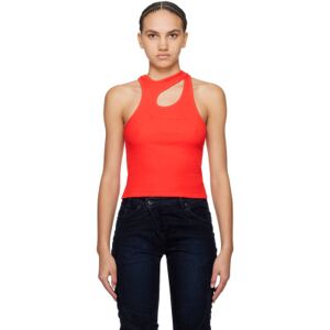 Ottolinger Red Rib Tank Top  - Red - Size: Extra Small - female
